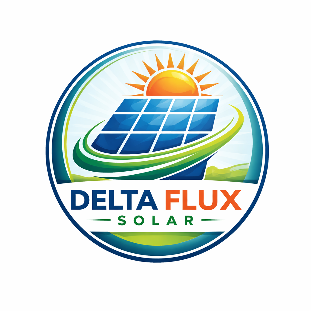 Delta Flux Solar Logo